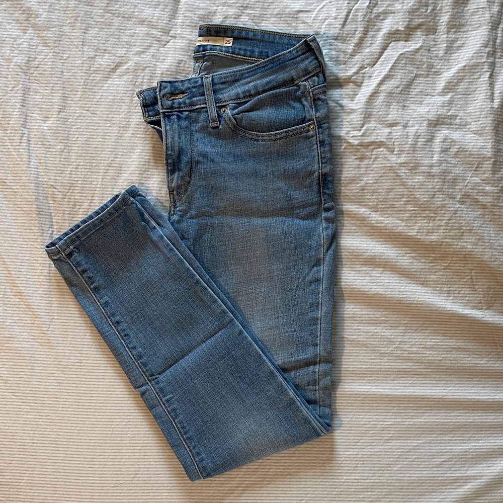 Levi's 711 Women's Skinny Jeans - Blue